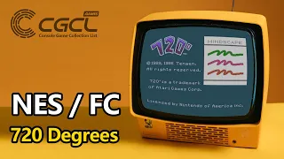 NES / FC GAME：720 Degrees Playthrough