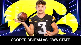 Cooper DeJean vs Iowa State 2022 | 2024 NFL Draft Film |
