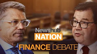 Grant Robertson v Paul Goldsmith: Newshub Nation's finance debate | Decision 2020