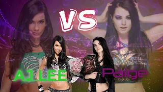 AJ Lee VS Paige (2014-15)