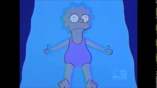 Homer and Lisa Try Floating