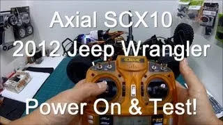 SCX10 Rubicon Pt5: Power On & Test Run (v2).