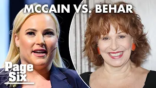 Meghan McCain responds to Joy Behar’s ‘I did not miss you’ diss | Page Six Celebrity News