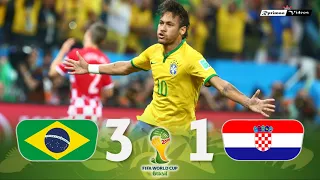 Brasil 3 x 1 Croatia ● 2014 World Cup Extended Goals & Highlights HD
