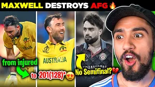 Inhe kyu TODA?💀 : MAXWELL Double Century - 201 runs 🔥 | Afghanistan vs Australia