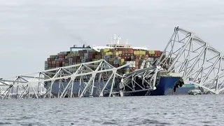 Etats-Unis: un grand pont de Baltimore s'effondre, percuté par un navire | AFP