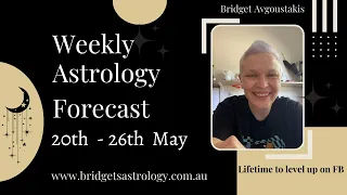 Week ahead Astrology forecast 20th - 26th May  Jupiter goodness all through the week