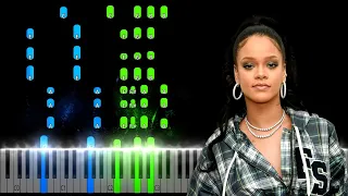 Rihanna - We Found Love ft. Calvin Harris Piano Tutorial
