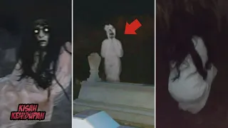 Eksperimen CCTV Merekam Pocong..!? 5 Video Hantu Paling Menakutkan yang diunggah ke Sosial Media