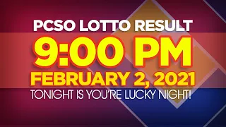 9PM Lotto Result Today February 2 2021 Swertres 2D 3D 6D 6/42 6/49 6/58 live