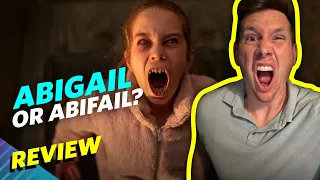 Abigail Movie Review - Are Ballerina Vampires Scary? #review