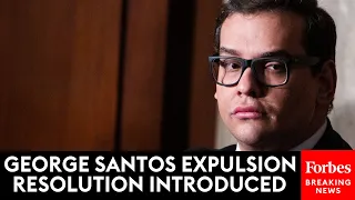 BREAKING NEWS: Resolution To Expel George Santos Introduced On House Floor By Fellow NY Republican