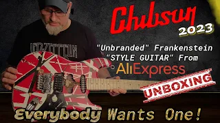 Chibson EVH  Frankenstein 2023 Replica from AliExpress | Unboxing and Review