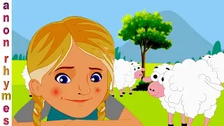 Little Bo Peep Has Lost Her Sheep | Animation Nursery Rhymes & Songs For Children | Songs For Kids