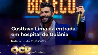 Gusttavo Lima dá entrada em hospital de Goiânia após intoxicação alimentar