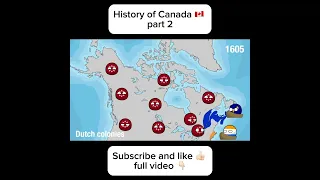 Countryballs - History of Canada part 2 #history #polandball #america #countryballs #canada #map