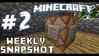 Let's Play Minecraft Snapshot 12w32a Ep.2-THE COMMAND BLOCK!