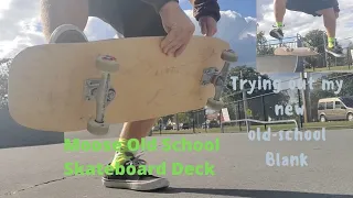 Moose Old School Skateboard Test Run