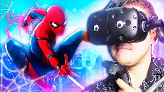 СИМУЛЯТОР ЧЕЛОВЕКА-ПАУКА ДЛЯ ВР! - Spider-Man: Far From Home VR - HTC Vive