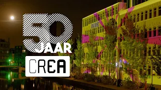 'CREATIVITY RULES' - 50 YEARS CREA - 3D Projection Mapping Amsterdam