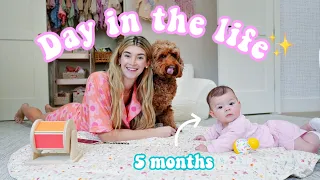 Mommy Day in the life with a 5 month old!