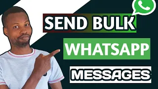 how to send bulk whatsApp messages | whatsapp bulk message sender android