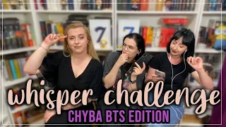 Whisper challenge @MyBooksMyLife