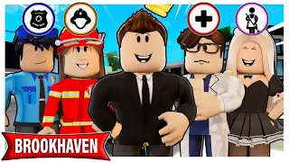 TODOS TRABAJAN PARA MI en BROOKHAVEN - Roblox YoSoyLoki