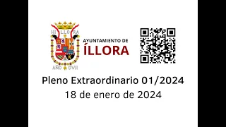 Pleno extraordinario 01/2024