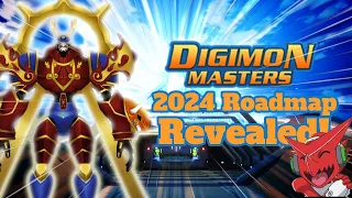 DMO News : 2024 Roadmap! - Level 170 - HUGE Rebalance and dungeons rework & more! - Digimon Masters