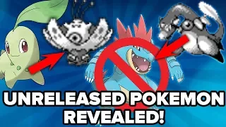 UNRELEASED POKEMON REVEALED! - HUGE Pokemon Gold & Silver Demo Datamine!