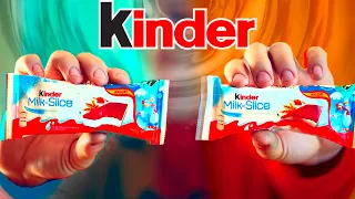 ПОВТОРИЛИ 3 ВКУСНЯШКИ ИЗ СУПЕРМАРКЕТА / Kinder Милк Слайс /  батончик Bounty / холодный чай Nestea