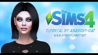 The Sims 4: Создаем текстуру волос