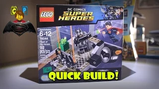 LEGO DC COMICS SUPER HEROES! BATMAN v SUPERMAN! CLASH OF THE HEROES SET 76044! TIME LAPSE-BUILD!