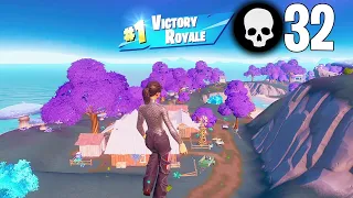 32 Elimination Solo vs Squads Win Full Gameplay Fortnite Chapter 3 Season 3