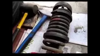 Mercedes-Benz W202 C280 Front Suspension Part 1- spring removal