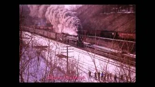 CNR Steam in the Snow Feb 1964