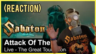 Sabaton - Attack of The Dead Men (REACTION) The Great Tour| Live from London| EPIC!!