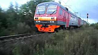 Движение поездов, на перегоне Ногинск — Захарово, Train traffic, on the stretch Noginsk - Zakharovo