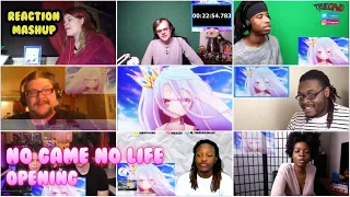 No Game No Life - Opening | Reaction Mashup