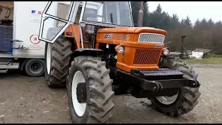 fiat / someca 1300 DT passage au banc. (9400 heures et 131 chevaux). happy Gégé !