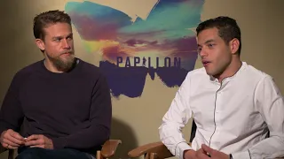 PAPILLON Interviews (Charlie Hunnam, Rami Malek) | AMC Theatres (2018)