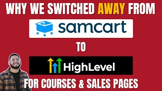 SamCart vs HighLevel For Courses & Checkout Pages [Why We Switched]