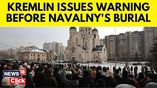 Alexei Navalny Funeral | Thousands Gather For Alexei Navalny's Funeral Despite Arrest Warning | N18V