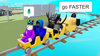 Roblox Cart Ride BUT I Can't STOP