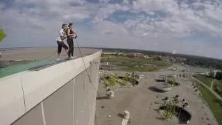 Ekstremalny skok Dream Jump stadion Wrocław - inny punkt widzenia :)