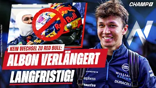 Albon bleibt langfristig / Keinen 2. Rookie bei Haas / Wechselt Newey zu Mercedes? Kommt Max mit?