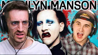 Watching TEENS REACT TO MARILYN MANSON is EXTEREMELY ANNOYING!