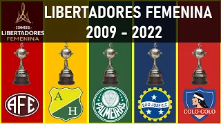 #243 LIBERTADORES FEMENINA • ALL WINNERS [2009 - 2022] PALMEIRAS 2022 CHAMPION