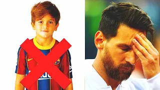 MESSI'S SON WILL NOT BE A FOOTBALLER and that's why! Thiago MESSI is not very good at football!